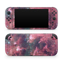 Crimson Nebula // Premium Vinyl Wrap Skin Kit Compatible with the Nintendo Switch 2