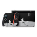 Cute Cartoon Astronaut in Space V1 // Premium Vinyl Wrap Skin Kit Compatible with the Nintendo Switch 2