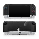 Cute Cartoon Astronaut in Space V1 // Premium Vinyl Wrap Skin Kit Compatible with the Nintendo Switch 2