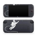 Cute Cartoon Astronaut in Space V2 // Premium Vinyl Wrap Skin Kit Compatible with the Nintendo Switch 2