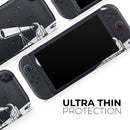 Cute Cartoon Astronaut in Space V3 // Premium Vinyl Wrap Skin Kit Compatible with the Nintendo Switch 2