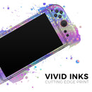 Cute Holo Confetti V1 // Premium Vinyl Wrap Skin Kit Compatible with the Nintendo Switch 2