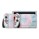Cute Minimal Rainbow Tie Dye Swirl // Premium Vinyl Wrap Skin Kit Compatible with the Nintendo Switch 2