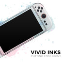 Cute Minimal Rainbow Tie Dye Swirl // Premium Vinyl Wrap Skin Kit Compatible with the Nintendo Switch 2