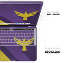 Dark Super Hero Wars 10 - Skin Decal Wrap Kit Compatible with the Apple MacBook Pro, Pro with Touch Bar or Air (11", 12", 13", 15" & 16" - All Versions Available)