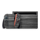 Dark Ebony Woodgrain // Premium Vinyl Wrap Skin Kit Compatible with the Nintendo Switch 2