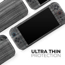 Dark Ebony Woodgrain // Premium Vinyl Wrap Skin Kit Compatible with the Nintendo Switch 2