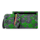 Dark Green and Gray Digital Camouflage // Premium Vinyl Wrap Skin Kit Compatible with the Nintendo Switch 2