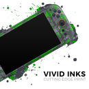 Dark Green and Gray Digital Camouflage // Premium Vinyl Wrap Skin Kit Compatible with the Nintendo Switch 2