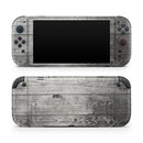 Dark Washed Wood Planks // Premium Vinyl Wrap Skin Kit Compatible with the Nintendo Switch 2