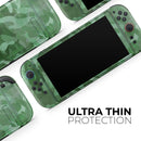 Desert Green Camouflage V2 // Premium Vinyl Wrap Skin Kit Compatible with the Nintendo Switch 2