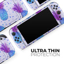 Disco Pineapple // Premium Vinyl Wrap Skin Kit Compatible with the Nintendo Switch 2