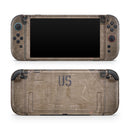 Distressed US Military Chest // Premium Vinyl Wrap Skin Kit Compatible with the Nintendo Switch 2