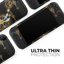 Dragonfly Ornament // Premium Vinyl Wrap Skin Kit Compatible with the Nintendo Switch 2