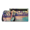 Dreamy Beach // Premium Vinyl Wrap Skin Kit Compatible with the Nintendo Switch 2