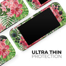 Dreamy Subtle Floral V1 // Premium Vinyl Wrap Skin Kit Compatible with the Nintendo Switch 2