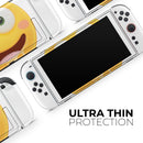 Drooling Friendly Emoticons // Premium Vinyl Wrap Skin Kit Compatible with the Nintendo Switch 2