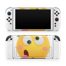 Drunk Friendly Emoticons // Premium Vinyl Wrap Skin Kit Compatible with the Nintendo Switch 2
