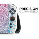 Ethnic Indian Tie-Dye Circle // Premium Vinyl Wrap Skin Kit Compatible with the Nintendo Switch 2