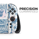 Ethnic Navy Seamless Aztec Elephant // Premium Vinyl Wrap Skin Kit Compatible with the Nintendo Switch 2