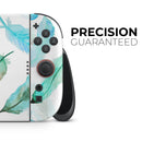 Feathery Watercolor // Premium Vinyl Wrap Skin Kit Compatible with the Nintendo Switch 2