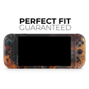 Fire Flames V1 // Premium Vinyl Wrap Skin Kit Compatible with the Nintendo Switch 2