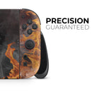 Fire Flames V1 // Premium Vinyl Wrap Skin Kit Compatible with the Nintendo Switch 2