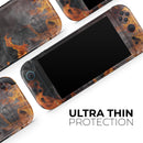 Fire Flames V1 // Premium Vinyl Wrap Skin Kit Compatible with the Nintendo Switch 2