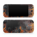 Fire Flames V1 // Premium Vinyl Wrap Skin Kit Compatible with the Nintendo Switch 2