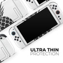 Flat Pineapple // Premium Vinyl Wrap Skin Kit Compatible with the Nintendo Switch 2