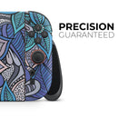Floral Blues // Premium Vinyl Wrap Skin Kit Compatible with the Nintendo Switch 2