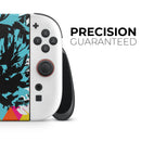 Geo Retro Summer Pineapple v1 // Premium Vinyl Wrap Skin Kit Compatible with the Nintendo Switch 2