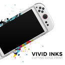 Geo Retro Summer Pineapple v1 // Premium Vinyl Wrap Skin Kit Compatible with the Nintendo Switch 2