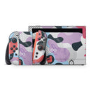 Geometric Modern Camouflage V1 // Premium Vinyl Wrap Skin Kit Compatible with the Nintendo Switch 2
