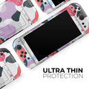 Geometric Modern Camouflage V1 // Premium Vinyl Wrap Skin Kit Compatible with the Nintendo Switch 2