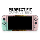 Geometric Summer Pineapple v1 // Premium Vinyl Wrap Skin Kit Compatible with the Nintendo Switch 2