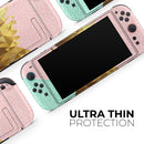 Geometric Summer Pineapple v1 // Premium Vinyl Wrap Skin Kit Compatible with the Nintendo Switch 2