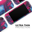 Glowing Fantasy Land V2 // Premium Vinyl Wrap Skin Kit Compatible with the Nintendo Switch 2