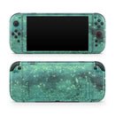 Glowing Green Orbs of Light // Premium Vinyl Wrap Skin Kit Compatible with the Nintendo Switch 2