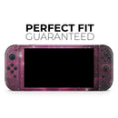Glowing Pink Nebula // Premium Vinyl Wrap Skin Kit Compatible with the Nintendo Switch 2
