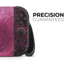 Glowing Pink Nebula // Premium Vinyl Wrap Skin Kit Compatible with the Nintendo Switch 2