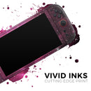 Glowing Pink Nebula // Premium Vinyl Wrap Skin Kit Compatible with the Nintendo Switch 2