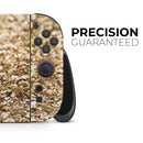 Gold Glimmer V2 // Premium Vinyl Wrap Skin Kit Compatible with the Nintendo Switch 2