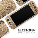 Gold Glimmer V2 // Premium Vinyl Wrap Skin Kit Compatible with the Nintendo Switch 2