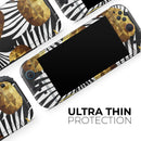 Gold Pineapple Express // Premium Vinyl Wrap Skin Kit Compatible with the Nintendo Switch 2