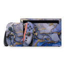 Golden Inked Marble Swirl // Premium Vinyl Wrap Skin Kit Compatible with the Nintendo Switch 2