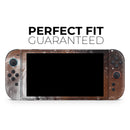 Golden Space Swirl // Premium Vinyl Wrap Skin Kit Compatible with the Nintendo Switch 2