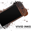 Golden Space Swirl // Premium Vinyl Wrap Skin Kit Compatible with the Nintendo Switch 2