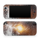 Golden Space Swirl // Premium Vinyl Wrap Skin Kit Compatible with the Nintendo Switch 2