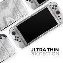 Gray Agate Marble Slate // Premium Vinyl Wrap Skin Kit Compatible with the Nintendo Switch 2